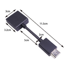 Load image into Gallery viewer, 4K HDMI Male to Female Rotate Gold Plated Extension Line Converter Adapter
