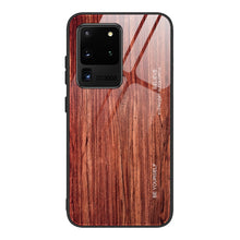 Load image into Gallery viewer, Wood Grain Glass Protective Case, For Samsung Galaxy S20, For Samsung Galaxy S20 Plus, For Samsung Galaxy S20 Ultra, For Samsung Galaxy S20 FE, For Samsung Galaxy S21 5G, For Samsung Galaxy S21 Plus, For Samsung Galaxy S21 Ultra 5G                     ...