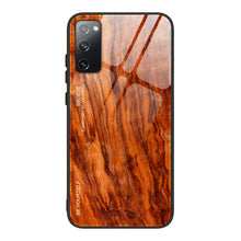 Load image into Gallery viewer, Wood Grain Glass Protective Case, For Samsung Galaxy S20, For Samsung Galaxy S20 Plus, For Samsung Galaxy S20 Ultra, For Samsung Galaxy S20 FE, For Samsung Galaxy S21 5G, For Samsung Galaxy S21 Plus, For Samsung Galaxy S21 Ultra 5G                     ...