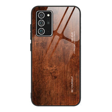 Load image into Gallery viewer, Wood Grain Glass Protective Case, For Samsung Galaxy Note20, For Samsung Galaxy Note20 Ultra, For Xiaomi Mi 10 Pro, For Xiaomi 10T / 10T Pro, For Xiaomi Mi CC9, For Xiaomi Poco X3 NFC, For Xiaomi Redmi K30 Pro, For Xiaomi Redmi Note 9S