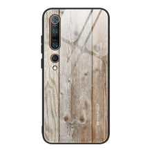 Load image into Gallery viewer, Wood Grain Glass Protective Case, For Samsung Galaxy Note20, For Samsung Galaxy Note20 Ultra, For Xiaomi Mi 10 Pro, For Xiaomi 10T / 10T Pro, For Xiaomi Mi CC9, For Xiaomi Poco X3 NFC, For Xiaomi Redmi K30 Pro, For Xiaomi Redmi Note 9S