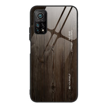 Load image into Gallery viewer, Wood Grain Glass Protective Case, For Samsung Galaxy Note20, For Samsung Galaxy Note20 Ultra, For Xiaomi Mi 10 Pro, For Xiaomi 10T / 10T Pro, For Xiaomi Mi CC9, For Xiaomi Poco X3 NFC, For Xiaomi Redmi K30 Pro, For Xiaomi Redmi Note 9S