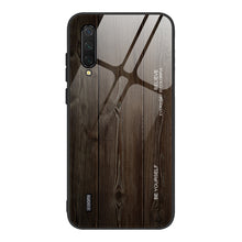 Load image into Gallery viewer, Wood Grain Glass Protective Case, For Samsung Galaxy Note20, For Samsung Galaxy Note20 Ultra, For Xiaomi Mi 10 Pro, For Xiaomi 10T / 10T Pro, For Xiaomi Mi CC9, For Xiaomi Poco X3 NFC, For Xiaomi Redmi K30 Pro, For Xiaomi Redmi Note 9S
