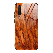 Load image into Gallery viewer, Wood Grain Glass Protective Case, For Samsung Galaxy Note20, For Samsung Galaxy Note20 Ultra, For Xiaomi Mi 10 Pro, For Xiaomi 10T / 10T Pro, For Xiaomi Mi CC9, For Xiaomi Poco X3 NFC, For Xiaomi Redmi K30 Pro, For Xiaomi Redmi Note 9S