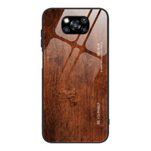 Load image into Gallery viewer, Wood Grain Glass Protective Case, For Samsung Galaxy Note20, For Samsung Galaxy Note20 Ultra, For Xiaomi Mi 10 Pro, For Xiaomi 10T / 10T Pro, For Xiaomi Mi CC9, For Xiaomi Poco X3 NFC, For Xiaomi Redmi K30 Pro, For Xiaomi Redmi Note 9S