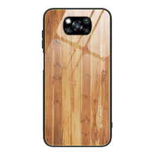 Load image into Gallery viewer, Wood Grain Glass Protective Case, For Samsung Galaxy Note20, For Samsung Galaxy Note20 Ultra, For Xiaomi Mi 10 Pro, For Xiaomi 10T / 10T Pro, For Xiaomi Mi CC9, For Xiaomi Poco X3 NFC, For Xiaomi Redmi K30 Pro, For Xiaomi Redmi Note 9S