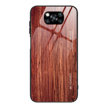 Load image into Gallery viewer, Wood Grain Glass Protective Case, For Samsung Galaxy Note20, For Samsung Galaxy Note20 Ultra, For Xiaomi Mi 10 Pro, For Xiaomi 10T / 10T Pro, For Xiaomi Mi CC9, For Xiaomi Poco X3 NFC, For Xiaomi Redmi K30 Pro, For Xiaomi Redmi Note 9S
