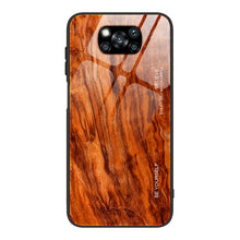 Load image into Gallery viewer, Wood Grain Glass Protective Case, For Samsung Galaxy Note20, For Samsung Galaxy Note20 Ultra, For Xiaomi Mi 10 Pro, For Xiaomi 10T / 10T Pro, For Xiaomi Mi CC9, For Xiaomi Poco X3 NFC, For Xiaomi Redmi K30 Pro, For Xiaomi Redmi Note 9S