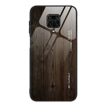 Load image into Gallery viewer, Wood Grain Glass Protective Case, For Samsung Galaxy Note20, For Samsung Galaxy Note20 Ultra, For Xiaomi Mi 10 Pro, For Xiaomi 10T / 10T Pro, For Xiaomi Mi CC9, For Xiaomi Poco X3 NFC, For Xiaomi Redmi K30 Pro, For Xiaomi Redmi Note 9S