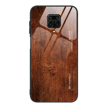 Load image into Gallery viewer, Wood Grain Glass Protective Case, For Samsung Galaxy Note20, For Samsung Galaxy Note20 Ultra, For Xiaomi Mi 10 Pro, For Xiaomi 10T / 10T Pro, For Xiaomi Mi CC9, For Xiaomi Poco X3 NFC, For Xiaomi Redmi K30 Pro, For Xiaomi Redmi Note 9S