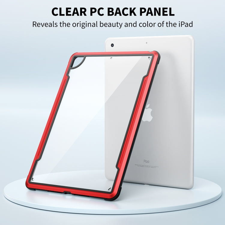 iPAKY Thunder Series Aluminum Frame + TPU Bumper + Clear PC Shockproof Case, For iPad 10.2, For iPad Air 2022 / 2020 10.9