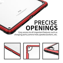Load image into Gallery viewer, iPAKY Thunder Series Aluminum Frame + TPU Bumper + Clear PC Shockproof Case, For iPad 10.2, For iPad Air 2022 / 2020 10.9
