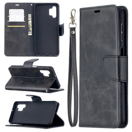 Retro Lambskin Texture Pure Color Horizontal Flip PU Leather Case with Holder & Card Slots & Wallet & Lanyard, For Samsung Galaxy A32 5G, For Samsung Galaxy A72 5G / 4G, For Xiaomi Poco M3, For Samsung Galaxy A72 5G / 4G72 5G