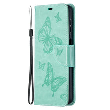 Load image into Gallery viewer, Embossing Two Butterflies Pattern Horizontal Flip PU Leather Case with Holder &amp; Card Slot &amp; Wallet &amp; Lanyard, For Samsung Galaxy A32 5G, For Samsung Galaxy A52 5G / 4G, For Samsung Galaxy A72 5G / 4G, For Xiaomi Poco M3, For Samsung Galaxy A72 5G / 4G 5G