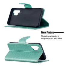 Load image into Gallery viewer, Embossing Two Butterflies Pattern Horizontal Flip PU Leather Case with Holder &amp; Card Slot &amp; Wallet &amp; Lanyard, For Samsung Galaxy A32 5G, For Samsung Galaxy A52 5G / 4G, For Samsung Galaxy A72 5G / 4G, For Xiaomi Poco M3, For Samsung Galaxy A72 5G / 4G 5G