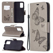 Load image into Gallery viewer, Embossing Two Butterflies Pattern Horizontal Flip PU Leather Case with Holder &amp; Card Slot &amp; Wallet &amp; Lanyard, For Samsung Galaxy A32 5G, For Samsung Galaxy A52 5G / 4G, For Samsung Galaxy A72 5G / 4G, For Xiaomi Poco M3, For Samsung Galaxy A72 5G / 4G 5G