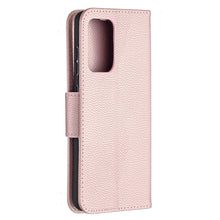 Load image into Gallery viewer, Litchi Texture Pure Color Horizontal Flip PU Leather Case with Holder &amp; Card Slots &amp; Wallet &amp; Lanyard, For Samsung Galaxy A52 5G / 4G, For Samsung Galaxy A52 5G / 4GG