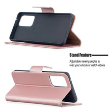 Load image into Gallery viewer, Litchi Texture Pure Color Horizontal Flip PU Leather Case with Holder &amp; Card Slots &amp; Wallet &amp; Lanyard, For Samsung Galaxy A52 5G / 4G, For Samsung Galaxy A52 5G / 4GG