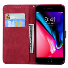 Load image into Gallery viewer, Retro Skin Feel Butterflies Embossing Horizontal Flip Leather Case with Holder &amp; Card Slots &amp; Wallet, For iPhone 6 / 6s, For iPhone 6 Plus / 6s Plus, For iPhone SE 2022 / SE 2020 / 8 / 7, For iPhone 8 Plus / 7Plus, For iPhone 11, For iPhone 11 Pro     ...
