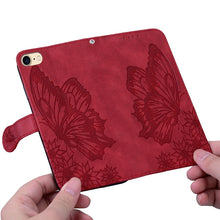 Load image into Gallery viewer, Retro Skin Feel Butterflies Embossing Horizontal Flip Leather Case with Holder &amp; Card Slots &amp; Wallet, For iPhone 6 / 6s, For iPhone 6 Plus / 6s Plus, For iPhone SE 2022 / SE 2020 / 8 / 7, For iPhone 8 Plus / 7Plus, For iPhone 11, For iPhone 11 Pro     ...