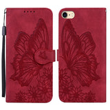 Retro Skin Feel Butterflies Embossing Horizontal Flip Leather Case with Holder & Card Slots & Wallet, For iPhone 6 / 6s, For iPhone 6 Plus / 6s Plus, For iPhone SE 2022 / SE 2020 / 8 / 7, For iPhone 8 Plus / 7Plus, For iPhone 11, For iPhone 11 Pro     ...