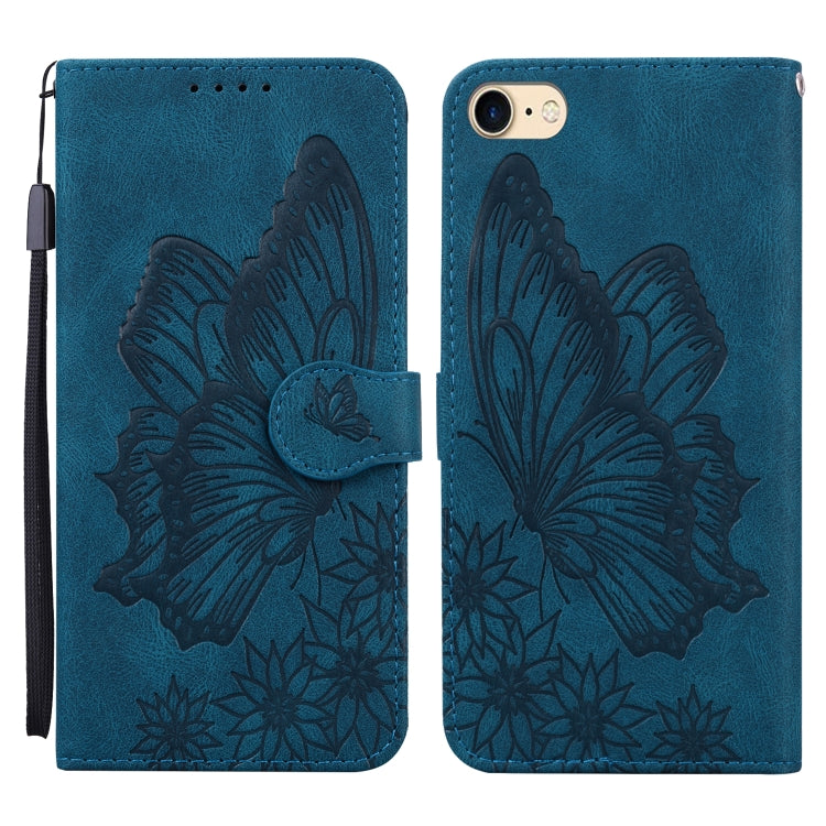 Retro Skin Feel Butterflies Embossing Horizontal Flip Leather Case with Holder & Card Slots & Wallet, For iPhone 6 / 6s, For iPhone 6 Plus / 6s Plus, For iPhone SE 2022 / SE 2020 / 8 / 7, For iPhone 8 Plus / 7Plus, For iPhone 11, For iPhone 11 Pro     ...