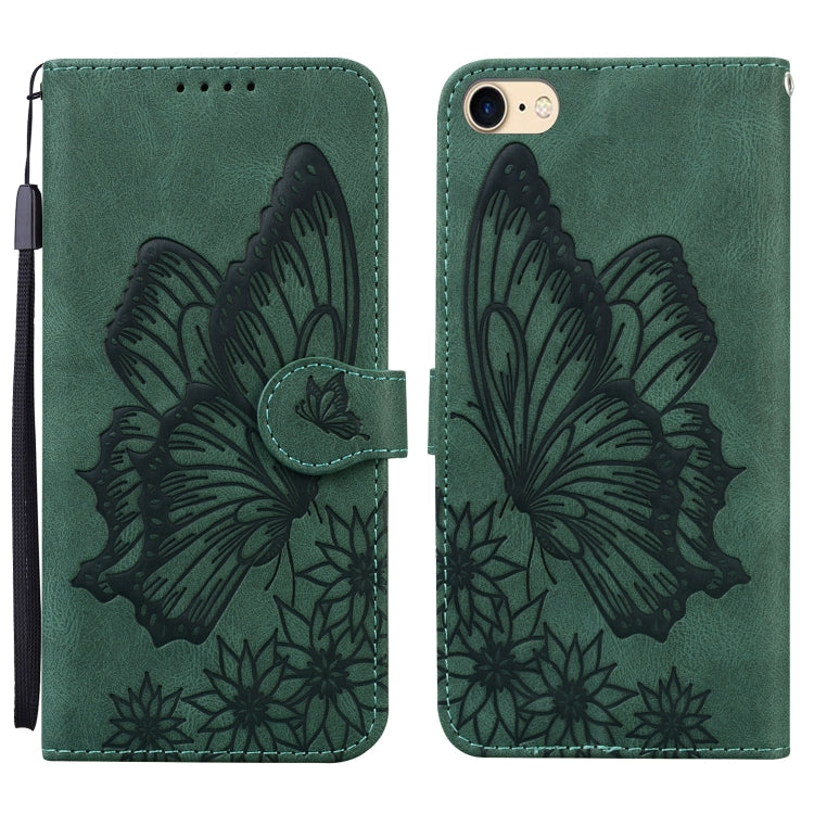 Retro Skin Feel Butterflies Embossing Horizontal Flip Leather Case with Holder & Card Slots & Wallet, For iPhone 6 / 6s, For iPhone 6 Plus / 6s Plus, For iPhone SE 2022 / SE 2020 / 8 / 7, For iPhone 8 Plus / 7Plus, For iPhone 11, For iPhone 11 Pro     ...