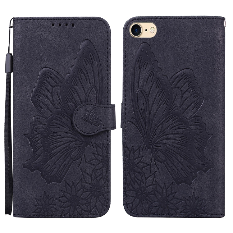 Retro Skin Feel Butterflies Embossing Horizontal Flip Leather Case with Holder & Card Slots & Wallet, For iPhone 6 / 6s, For iPhone 6 Plus / 6s Plus, For iPhone SE 2022 / SE 2020 / 8 / 7, For iPhone 8 Plus / 7Plus, For iPhone 11, For iPhone 11 Pro     ...