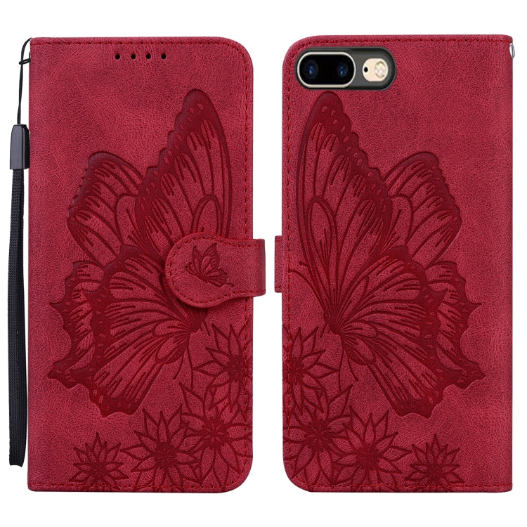 Retro Skin Feel Butterflies Embossing Horizontal Flip Leather Case with Holder & Card Slots & Wallet, For iPhone 6 / 6s, For iPhone 6 Plus / 6s Plus, For iPhone SE 2022 / SE 2020 / 8 / 7, For iPhone 8 Plus / 7Plus, For iPhone 11, For iPhone 11 Pro     ...