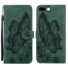 Load image into Gallery viewer, Retro Skin Feel Butterflies Embossing Horizontal Flip Leather Case with Holder &amp; Card Slots &amp; Wallet, For iPhone 6 / 6s, For iPhone 6 Plus / 6s Plus, For iPhone SE 2022 / SE 2020 / 8 / 7, For iPhone 8 Plus / 7Plus, For iPhone 11, For iPhone 11 Pro     ...