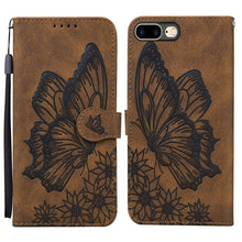 Load image into Gallery viewer, Retro Skin Feel Butterflies Embossing Horizontal Flip Leather Case with Holder &amp; Card Slots &amp; Wallet, For iPhone 6 / 6s, For iPhone 6 Plus / 6s Plus, For iPhone SE 2022 / SE 2020 / 8 / 7, For iPhone 8 Plus / 7Plus, For iPhone 11, For iPhone 11 Pro     ...