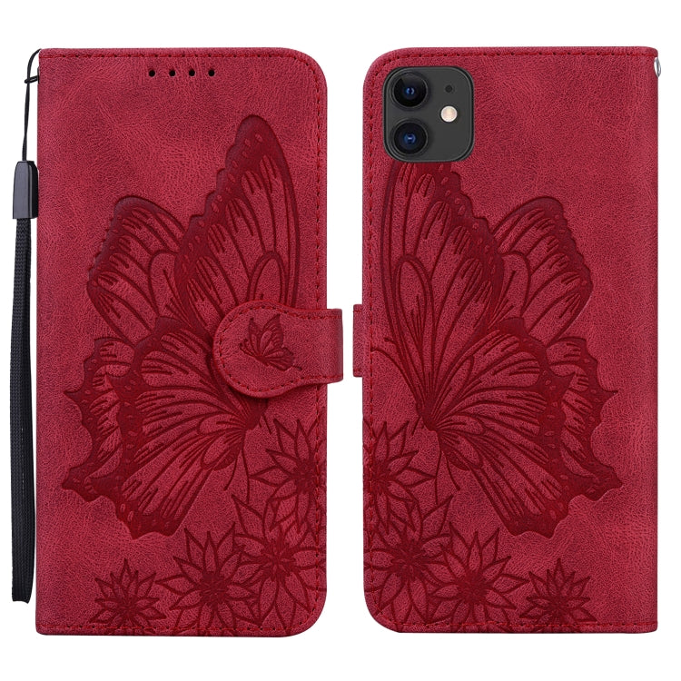 Retro Skin Feel Butterflies Embossing Horizontal Flip Leather Case with Holder & Card Slots & Wallet, For iPhone 6 / 6s, For iPhone 6 Plus / 6s Plus, For iPhone SE 2022 / SE 2020 / 8 / 7, For iPhone 8 Plus / 7Plus, For iPhone 11, For iPhone 11 Pro     ...