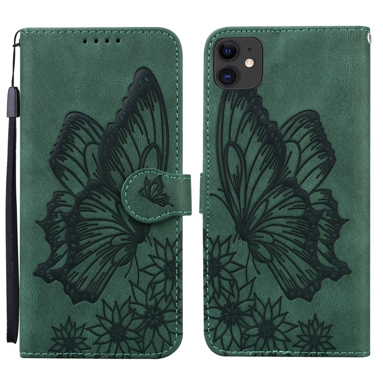 Retro Skin Feel Butterflies Embossing Horizontal Flip Leather Case with Holder & Card Slots & Wallet, For iPhone 6 / 6s, For iPhone 6 Plus / 6s Plus, For iPhone SE 2022 / SE 2020 / 8 / 7, For iPhone 8 Plus / 7Plus, For iPhone 11, For iPhone 11 Pro     ...