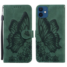 Load image into Gallery viewer, Retro Skin Feel Butterflies Embossing Horizontal Flip Leather Case with Holder &amp; Card Slots &amp; Wallet, For iPhone 6 / 6s, For iPhone 6 Plus / 6s Plus, For iPhone SE 2022 / SE 2020 / 8 / 7, For iPhone 8 Plus / 7Plus, For iPhone 11, For iPhone 11 Pro     ...