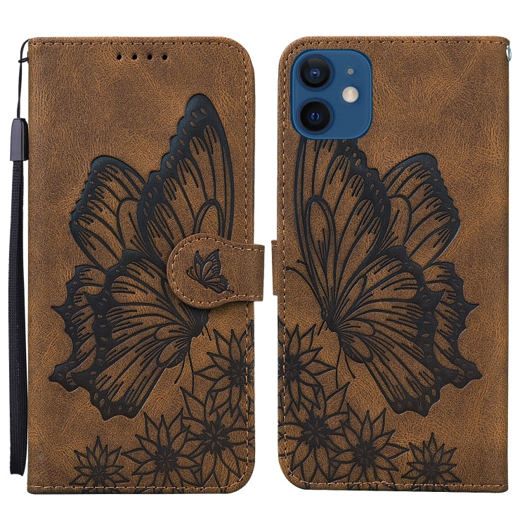 Retro Skin Feel Butterflies Embossing Horizontal Flip Leather Case with Holder & Card Slots & Wallet, For iPhone 6 / 6s, For iPhone 6 Plus / 6s Plus, For iPhone SE 2022 / SE 2020 / 8 / 7, For iPhone 8 Plus / 7Plus, For iPhone 11, For iPhone 11 Pro     ...