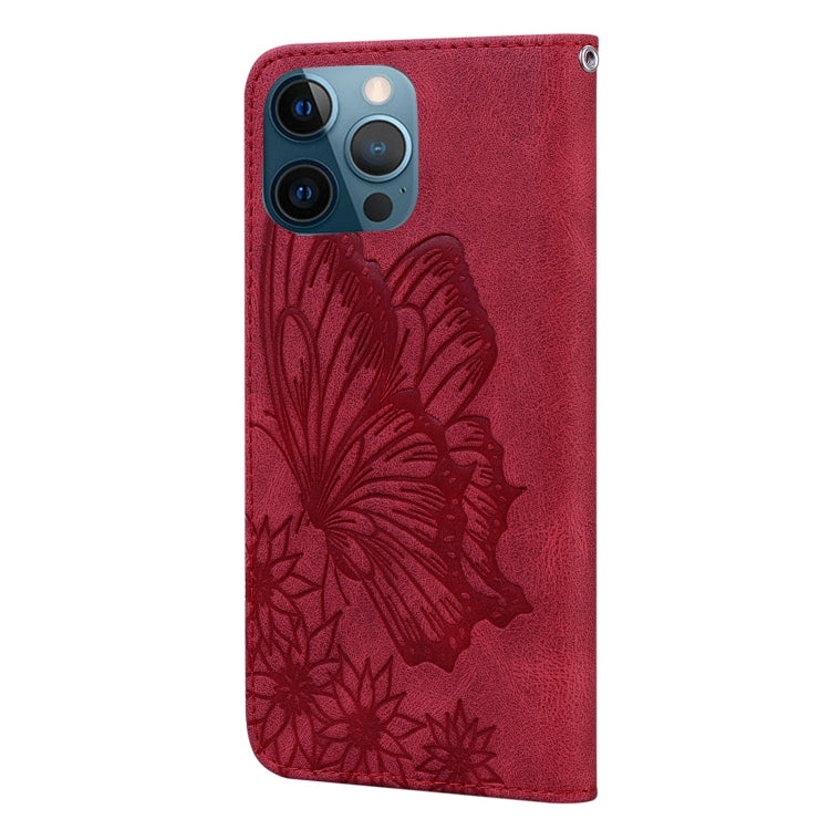 Retro Skin Feel Butterflies Embossing Horizontal Flip Leather Case with Holder & Card Slots & Wallet, For iPhone 12 Pro Max, For iPhone XR, For iPhone X / XS, For iPhone XS Max