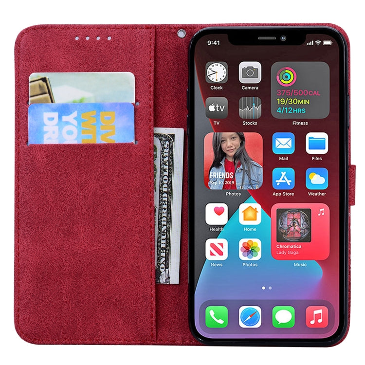 Retro Skin Feel Butterflies Embossing Horizontal Flip Leather Case with Holder & Card Slots & Wallet, For iPhone 12 Pro Max, For iPhone XR, For iPhone X / XS, For iPhone XS Max