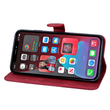 Load image into Gallery viewer, Retro Skin Feel Butterflies Embossing Horizontal Flip Leather Case with Holder &amp; Card Slots &amp; Wallet, For iPhone 12 Pro Max, For iPhone XR, For iPhone X / XS, For iPhone XS Max