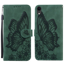 Load image into Gallery viewer, Retro Skin Feel Butterflies Embossing Horizontal Flip Leather Case with Holder &amp; Card Slots &amp; Wallet, For iPhone 12 Pro Max, For iPhone XR, For iPhone X / XS, For iPhone XS Max
