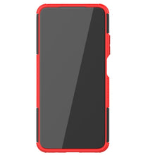 Load image into Gallery viewer, Tire Texture Shockproof TPU+PC Protective Case with Holder, For Xiaomi Poco M3 /Redmi Note 9 4G
