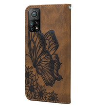 Load image into Gallery viewer, Retro Skin Feel Butterflies Embossing Horizontal Flip Leather Case with Holder &amp; Card Slots &amp; Wallet, For Xiaomi Mi 10T Pro 5G, For Xiaomi Mi 10T Lite 5G