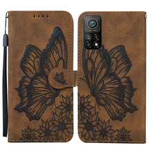 Load image into Gallery viewer, Retro Skin Feel Butterflies Embossing Horizontal Flip Leather Case with Holder &amp; Card Slots &amp; Wallet, For Xiaomi Mi 10T Pro 5G, For Xiaomi Mi 10T Lite 5G