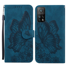 Load image into Gallery viewer, Retro Skin Feel Butterflies Embossing Horizontal Flip Leather Case with Holder &amp; Card Slots &amp; Wallet, For Xiaomi Mi 10T Pro 5G, For Xiaomi Mi 10T Lite 5G