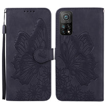 Load image into Gallery viewer, Retro Skin Feel Butterflies Embossing Horizontal Flip Leather Case with Holder &amp; Card Slots &amp; Wallet, For Xiaomi Mi 10T Pro 5G, For Xiaomi Mi 10T Lite 5G
