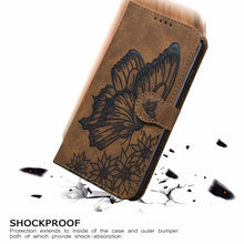 Load image into Gallery viewer, Retro Skin Feel Butterflies Embossing Horizontal Flip Leather Case with Holder &amp; Card Slots &amp; Wallet, For Samsung Galaxy A11, For Samsung Galaxy A12 5G, For Samsung Galaxy A21, For Samsung Galaxy A21s, For Samsung Galaxy A42 5G, For Samsung Galaxy A51 ...