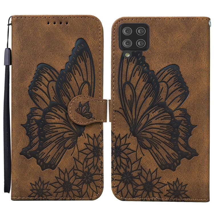 Retro Skin Feel Butterflies Embossing Horizontal Flip Leather Case with Holder & Card Slots & Wallet, For Samsung Galaxy A11, For Samsung Galaxy A12 5G, For Samsung Galaxy A21, For Samsung Galaxy A21s, For Samsung Galaxy A42 5G, For Samsung Galaxy A51 ...