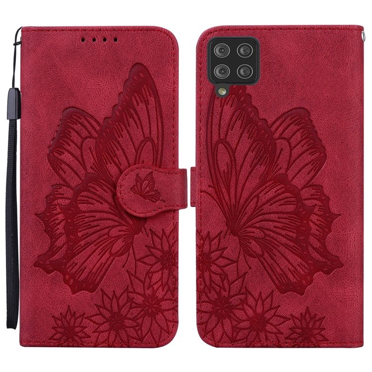 Retro Skin Feel Butterflies Embossing Horizontal Flip Leather Case with Holder & Card Slots & Wallet, For Samsung Galaxy A11, For Samsung Galaxy A12 5G, For Samsung Galaxy A21, For Samsung Galaxy A21s, For Samsung Galaxy A42 5G, For Samsung Galaxy A51 ...