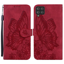 Load image into Gallery viewer, Retro Skin Feel Butterflies Embossing Horizontal Flip Leather Case with Holder &amp; Card Slots &amp; Wallet, For Samsung Galaxy A11, For Samsung Galaxy A12 5G, For Samsung Galaxy A21, For Samsung Galaxy A21s, For Samsung Galaxy A42 5G, For Samsung Galaxy A51 ...