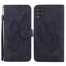 Load image into Gallery viewer, Retro Skin Feel Butterflies Embossing Horizontal Flip Leather Case with Holder &amp; Card Slots &amp; Wallet, For Samsung Galaxy A11, For Samsung Galaxy A12 5G, For Samsung Galaxy A21, For Samsung Galaxy A21s, For Samsung Galaxy A42 5G, For Samsung Galaxy A51 ...