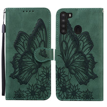 Load image into Gallery viewer, Retro Skin Feel Butterflies Embossing Horizontal Flip Leather Case with Holder &amp; Card Slots &amp; Wallet, For Samsung Galaxy A11, For Samsung Galaxy A12 5G, For Samsung Galaxy A21, For Samsung Galaxy A21s, For Samsung Galaxy A42 5G, For Samsung Galaxy A51 ...